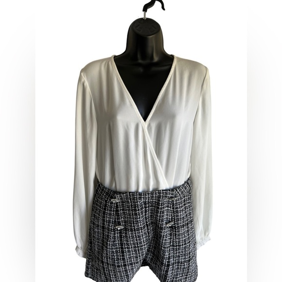 Do+Be All in One Tweed Romper Size Medium - Picture 1 of 5